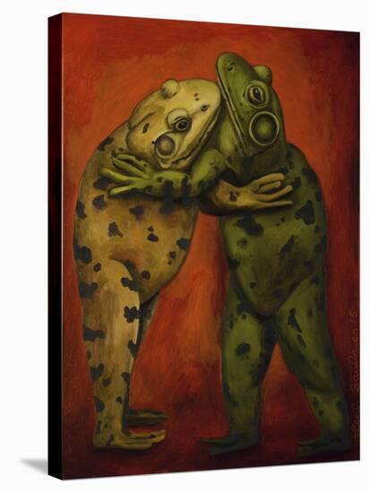 Frogdancers-Leah Saulnier-Stretched Canvas