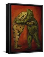Frogdancers-Leah Saulnier-Framed Stretched Canvas