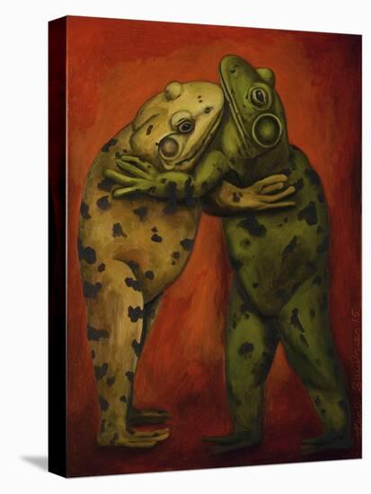 Frogdancers-Leah Saulnier-Stretched Canvas