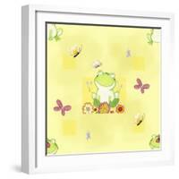 Froggie Friends-Valarie Wade-Framed Giclee Print