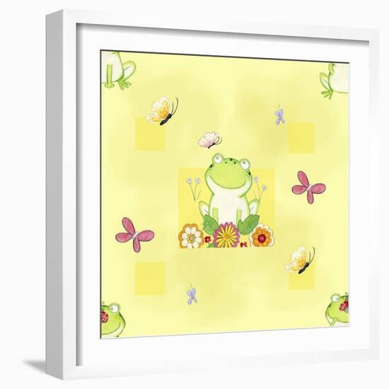 Froggie Friends-Valarie Wade-Framed Giclee Print