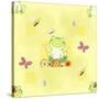 Froggie Friends-Valarie Wade-Stretched Canvas