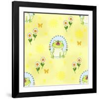 Froggie Garden-Valarie Wade-Framed Giclee Print