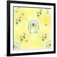 Froggie Garden-Valarie Wade-Framed Giclee Print