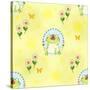 Froggie Garden-Valarie Wade-Stretched Canvas