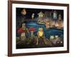 Frogland 1-Leah Saulnier-Framed Giclee Print