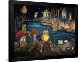 Frogland 1-Leah Saulnier-Framed Giclee Print