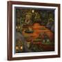 Frogland #2.-Leah Saulnier-Framed Giclee Print