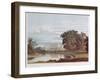 Frogmore, Windsor from Pyne's 'Royal Residences', 1818 (Aquatint)-William Henry Pyne-Framed Giclee Print