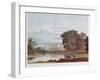 Frogmore, Windsor from Pyne's 'Royal Residences', 1818 (Aquatint)-William Henry Pyne-Framed Giclee Print