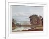 Frogmore, Windsor from Pyne's 'Royal Residences', 1818 (Aquatint)-William Henry Pyne-Framed Giclee Print