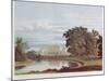 Frogmore, Windsor from Pyne's 'Royal Residences', 1818 (Aquatint)-William Henry Pyne-Mounted Giclee Print