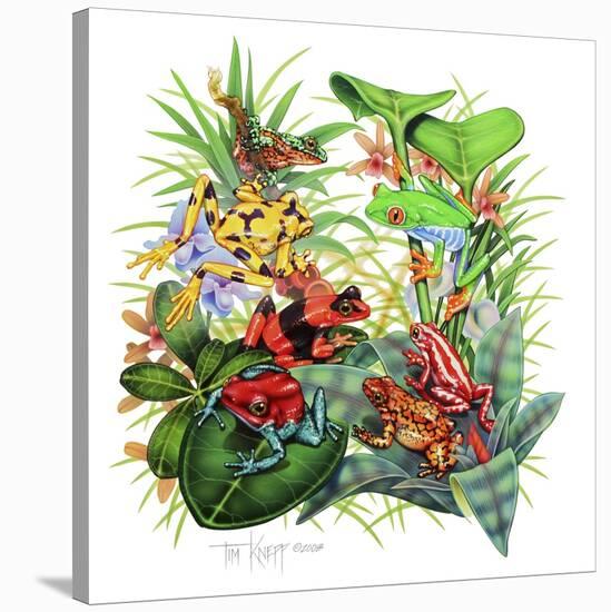 Frogs About-Tim Knepp-Stretched Canvas