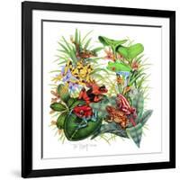 Frogs About-Tim Knepp-Framed Giclee Print