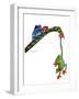 Frogs Hanging Out-Tim Knepp-Framed Giclee Print