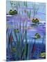 Frogs in the Pond-sylvia pimental-Mounted Art Print