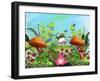 Frogs Queen-Ata Alishahi-Framed Giclee Print