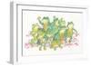 Frogs-Bill Bell-Framed Giclee Print