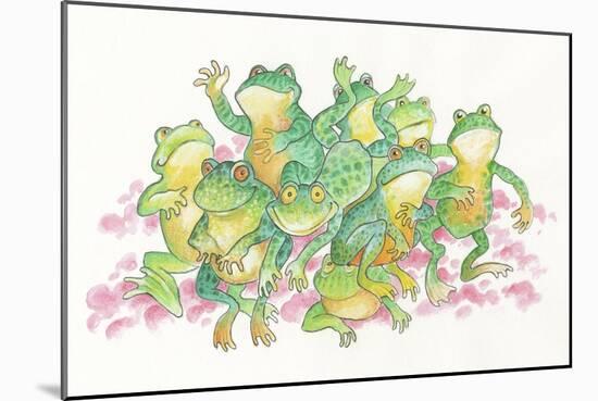 Frogs-Bill Bell-Mounted Giclee Print