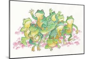 Frogs-Bill Bell-Mounted Giclee Print