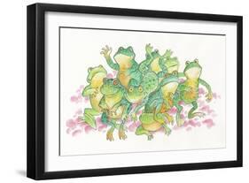 Frogs-Bill Bell-Framed Premium Giclee Print
