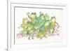 Frogs-Bill Bell-Framed Giclee Print