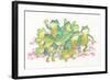 Frogs-Bill Bell-Framed Giclee Print