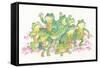 Frogs-Bill Bell-Framed Stretched Canvas