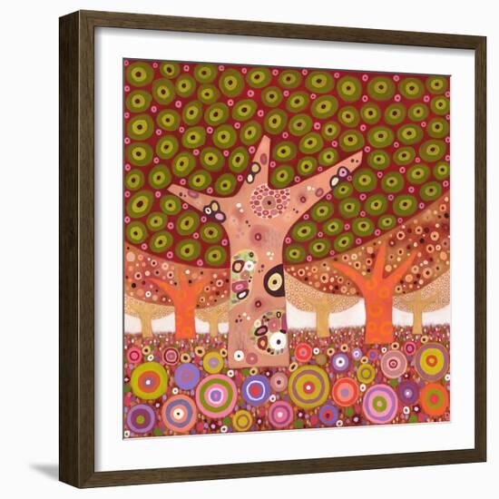 Frogspawn Trees, 2010-David Newton-Framed Giclee Print