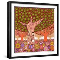 Frogspawn Trees, 2010-David Newton-Framed Giclee Print