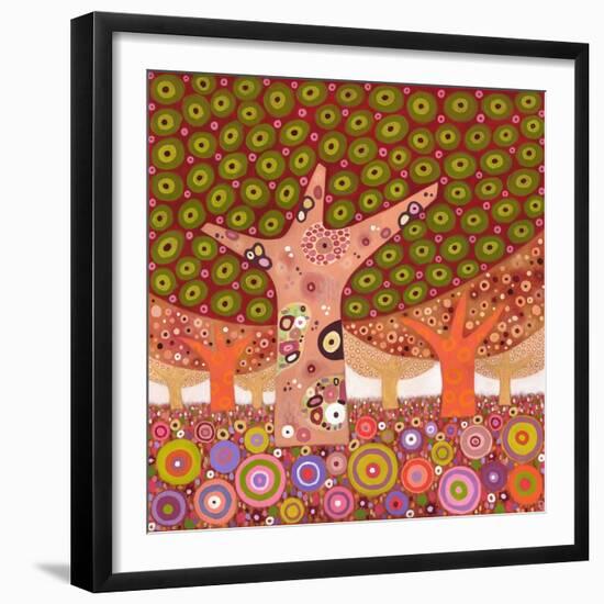 Frogspawn Trees, 2010-David Newton-Framed Giclee Print