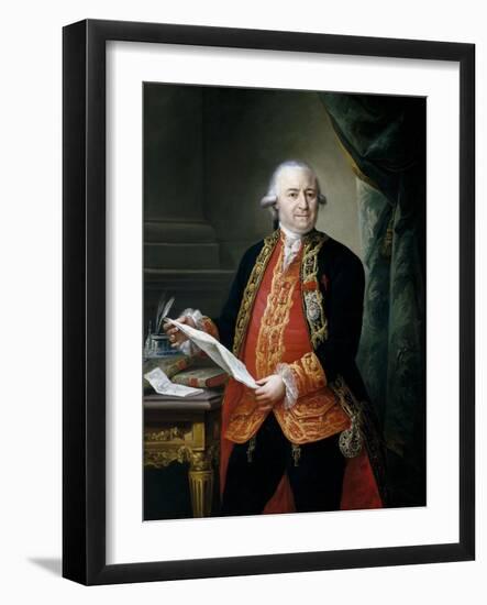 Froilán De Berganza, Ca. 1798-Mariano Salvador Maella-Framed Giclee Print