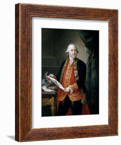 Froilán De Berganza, Ca. 1798-Mariano Salvador Maella-Framed Giclee Print