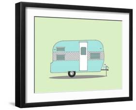 Frolic Camper-Annie Bailey Art-Framed Art Print