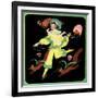 Frolic with Squirrels - Child Life-Hazel Frazee-Framed Giclee Print