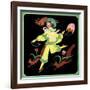 Frolic with Squirrels - Child Life-Hazel Frazee-Framed Giclee Print