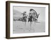 Frolicsome Trio of American Bathing Beauties Wearing the Latest Swimsuit Costumes-Emil Otto Hopp?-Framed Premium Photographic Print