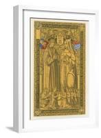 From a Brass, in the Church of St Mary Key Ipswich, 1525-Henry Shaw-Framed Giclee Print