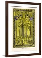 From a Brass-H. Shaw-Framed Art Print