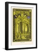 From a Brass-H. Shaw-Framed Art Print