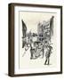 From a Chalk Drawing by Emil Orlik, C1900-Emil Orlik-Framed Giclee Print