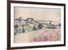 'From a drawing in coloured chalks by Lucien Pissarro', c20th century-Lucien Pissaro-Framed Giclee Print