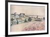 'From a drawing in coloured chalks by Lucien Pissarro', c20th century-Lucien Pissaro-Framed Giclee Print