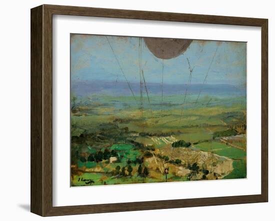 From a Kite Balloon, Roehampton, 1917-Sir John Lavery-Framed Giclee Print