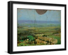 From a Kite Balloon, Roehampton, 1917-Sir John Lavery-Framed Giclee Print