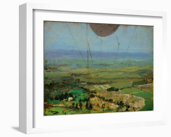 From a Kite Balloon, Roehampton, 1917-Sir John Lavery-Framed Giclee Print