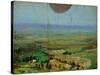 From a Kite Balloon, Roehampton, 1917-Sir John Lavery-Stretched Canvas