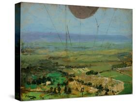 From a Kite Balloon, Roehampton, 1917-Sir John Lavery-Stretched Canvas
