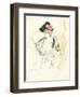 From a Sketch in Lead Pencil and Water-Colour, 1901-Jean Francois Raffaelli-Framed Giclee Print