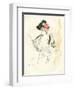 From a Sketch in Lead Pencil and Water-Colour, 1901-Jean Francois Raffaelli-Framed Giclee Print